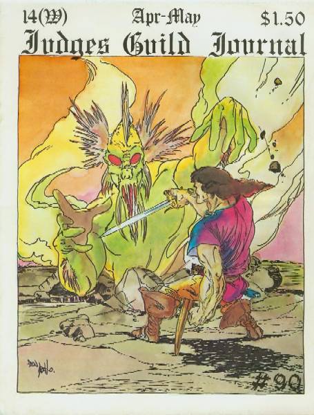 D&D Judges Guild Magazine The Dungeoneer #12 Traveller Dungeons & Dragons! 